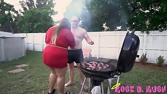 Rose Kush, A Voluptuous Teen With Big Natural Tits, Indulges In Kinky Nipple Play