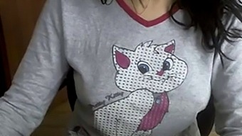 Okouzlující Turecká Modelka S Webkamerou A Domácími Záběry