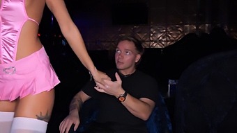 Sexy Stripper Indulges Vip With A Hard Cock
