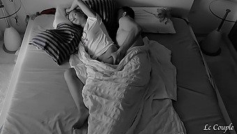A Couple'S Intimate Morning Encounter Captured Secretly On Hidden Camera In Their Bedroom