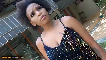 African Model Auditions For Casting And Gets Penetrated By Her Agent