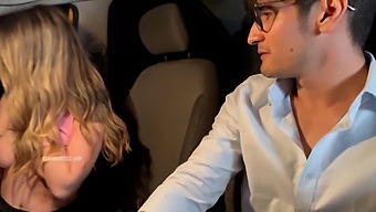 Dani Ortiz Gives A Dirty Taxi Driver A Blowjob On Her Wedding Eve