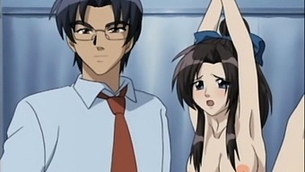 A Hentai Babe Restrained And Fucked Hard