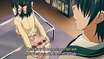 Anime Girl With Natural Tits Enjoys Rough Anal In Hentai Video
