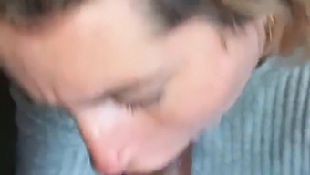 Amateur Couple'S Deepthroat And Facial Encounter