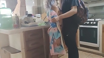 My Neighbor Invites Me Over To Assist Her With A Workout And I Ultimately Fail Her, Leading To Anal Sex As She Cries Out