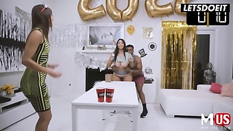 Voluptuous Violet Myers Enjoys Bbc On Her 21st Birthday