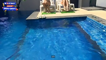 College Students Organize A Sex Party And Hire Pool Cleaners To Have Sex With Them.