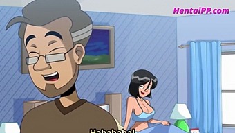 Stepson Gets Helped By Busty Mommy To Cum In This Uncut Hentai Video.